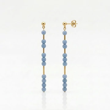 Line angelit hosszú fülbevaló