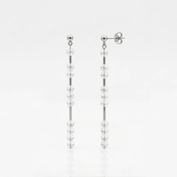 Line hegyikristály hosszú fülbevaló