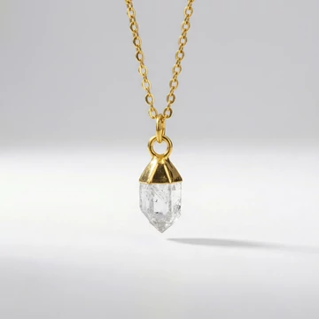 Raw Gems herkimer gyémánt nyaklánc