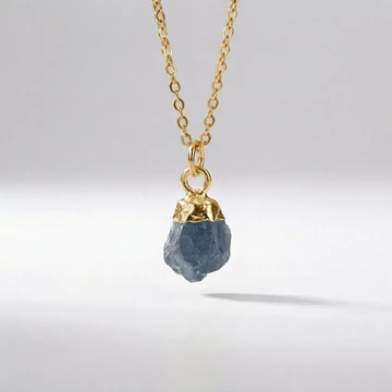 Raw Gems zafír nyaklánc