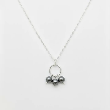 Trinity - Hematit nyaklánc