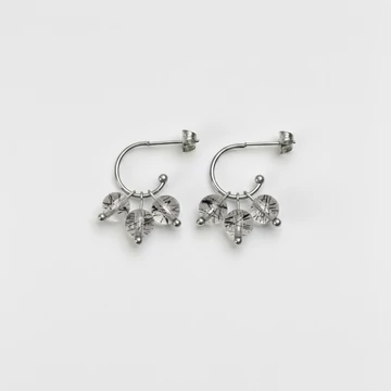 Trinity - Turmalinkvarc fülbevaló