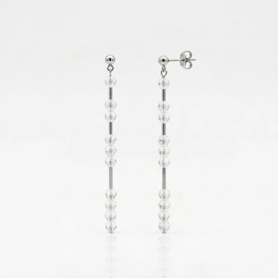 Line hegyikristály hosszú fülbevaló