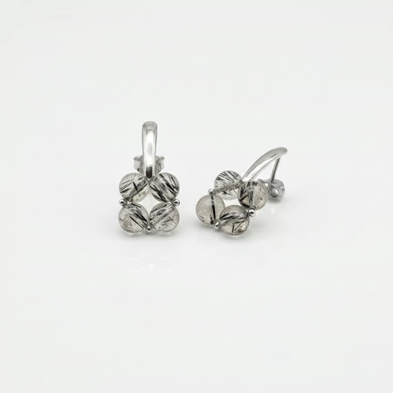 Quartet - Turmalinkvarc fülbevaló