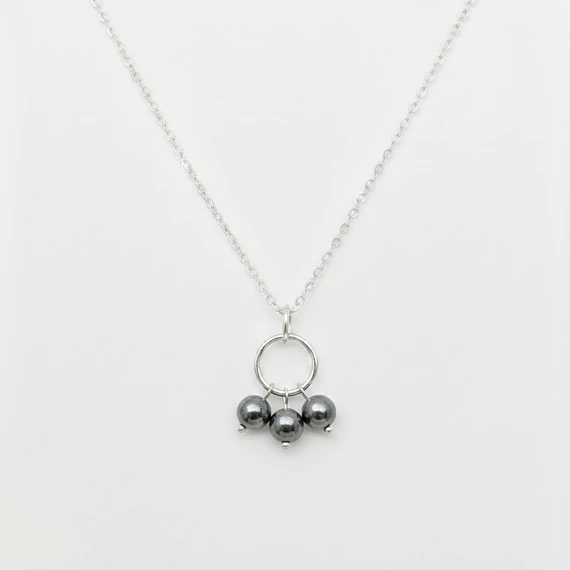 Trinity - Hematit nyaklánc