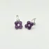 Kép 1/5 - Quartet - Ametiszt fülbevaló