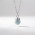 Kép 1/2 - Raw Gems akvamarin nyaklánc
