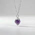 Kép 1/2 - Raw Gems ametiszt nyaklánc