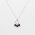 Kép 1/3 - Trinity - Ametiszt nyaklánc